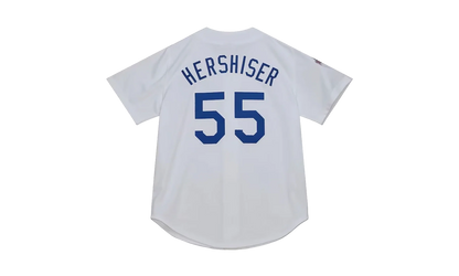 MLB Orel Hershiser World Series Home Jersey "1988 Los Angeles Dodgers – White" AJY15409 LAD88OHRWHIT