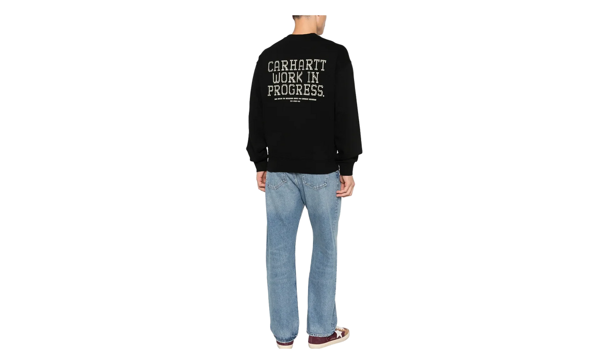 Punched Sweatshirt "Black" I036039 89XX