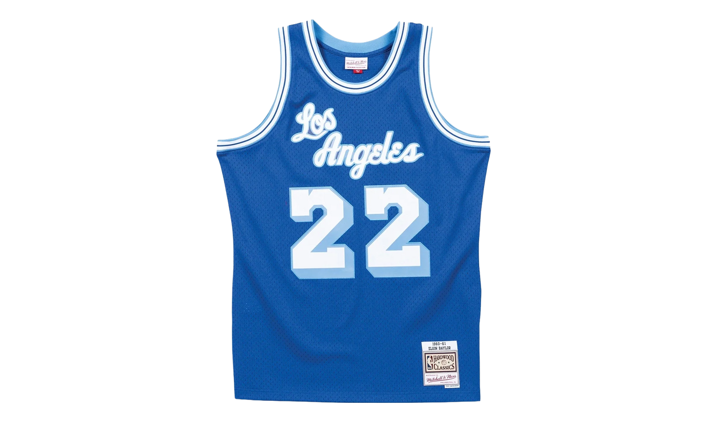 NBA Elgin Baylor Swingman Jersey "1960 Los Angeles Lakers - Royal" SMJYLG19013 LALROYA60EBY
