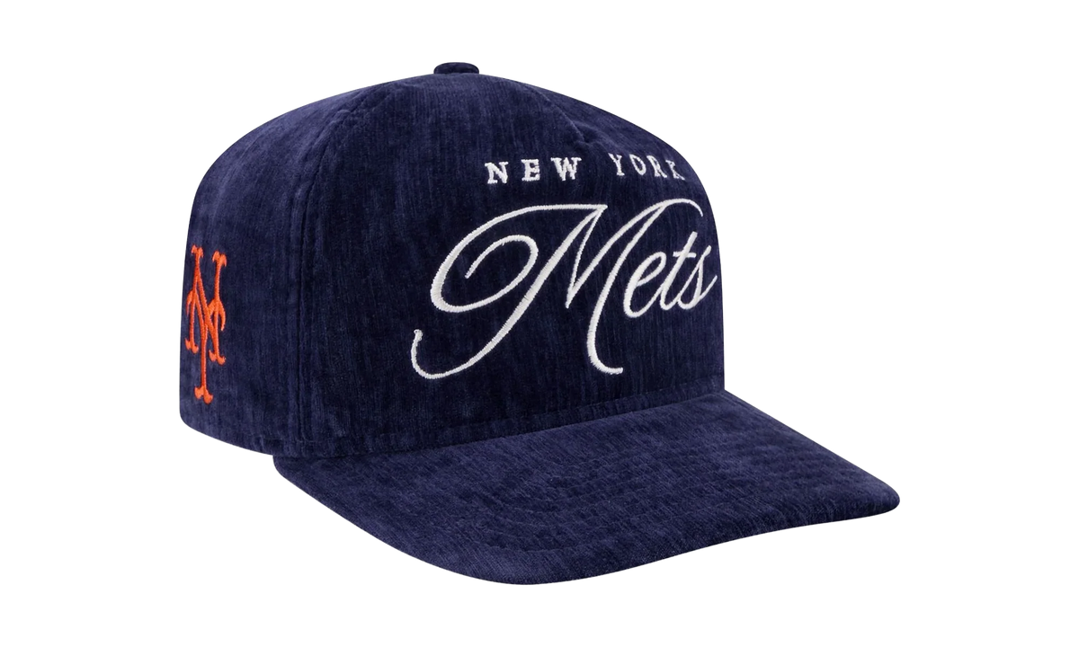 9TWENTY New York Mets Team Script Snapback Hat "Blue - Velvet" NE218