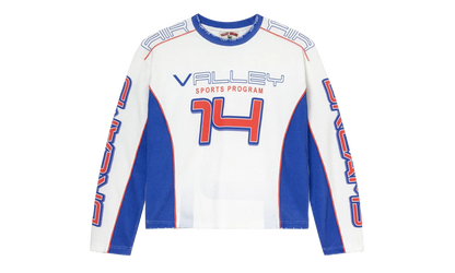 Air Force Thermal Sweatshirt "White / Blue" VAL114