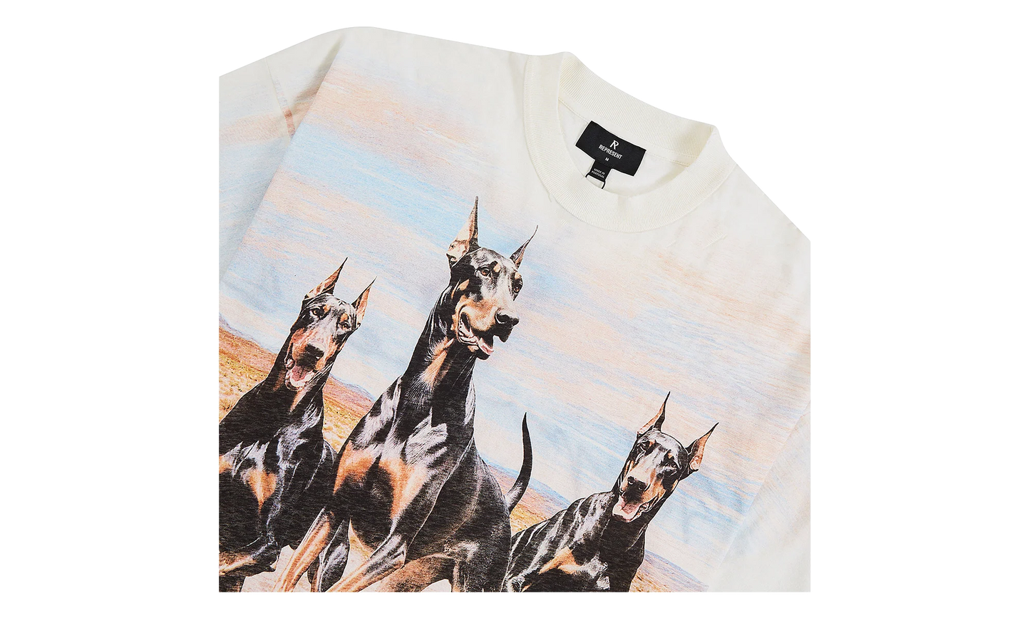 Western Dobermans Tee "Flat White" MLM100665 72