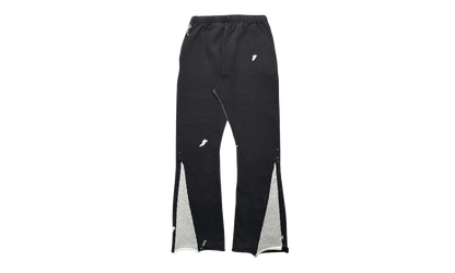 GD Logo Paint Splatter Flare Sweatpants (2024) "Washed Black White Multi" GDGDLFSWB