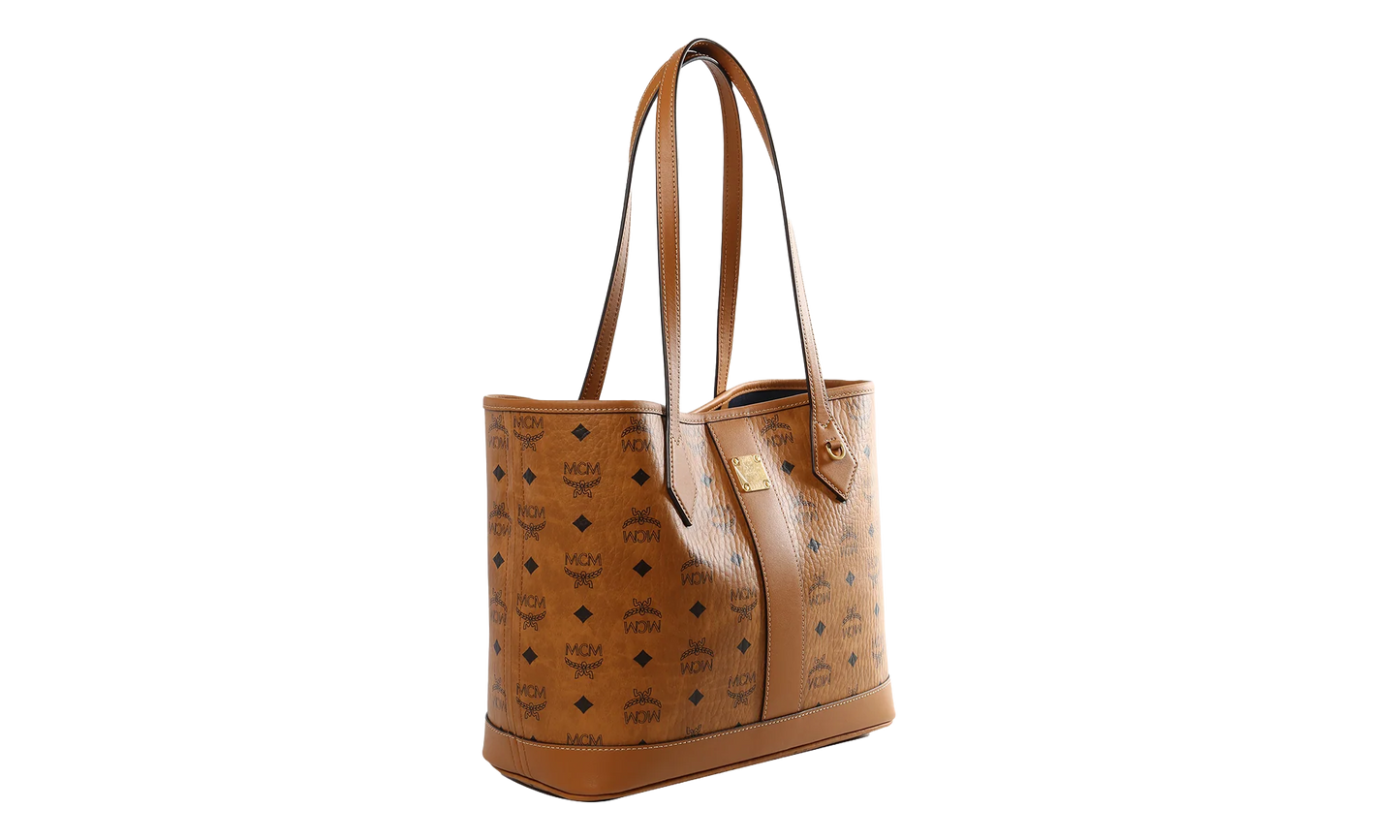 Liz Vi Shopper Bag "COGNAC - Small" MWPGSLR03 COGNAC