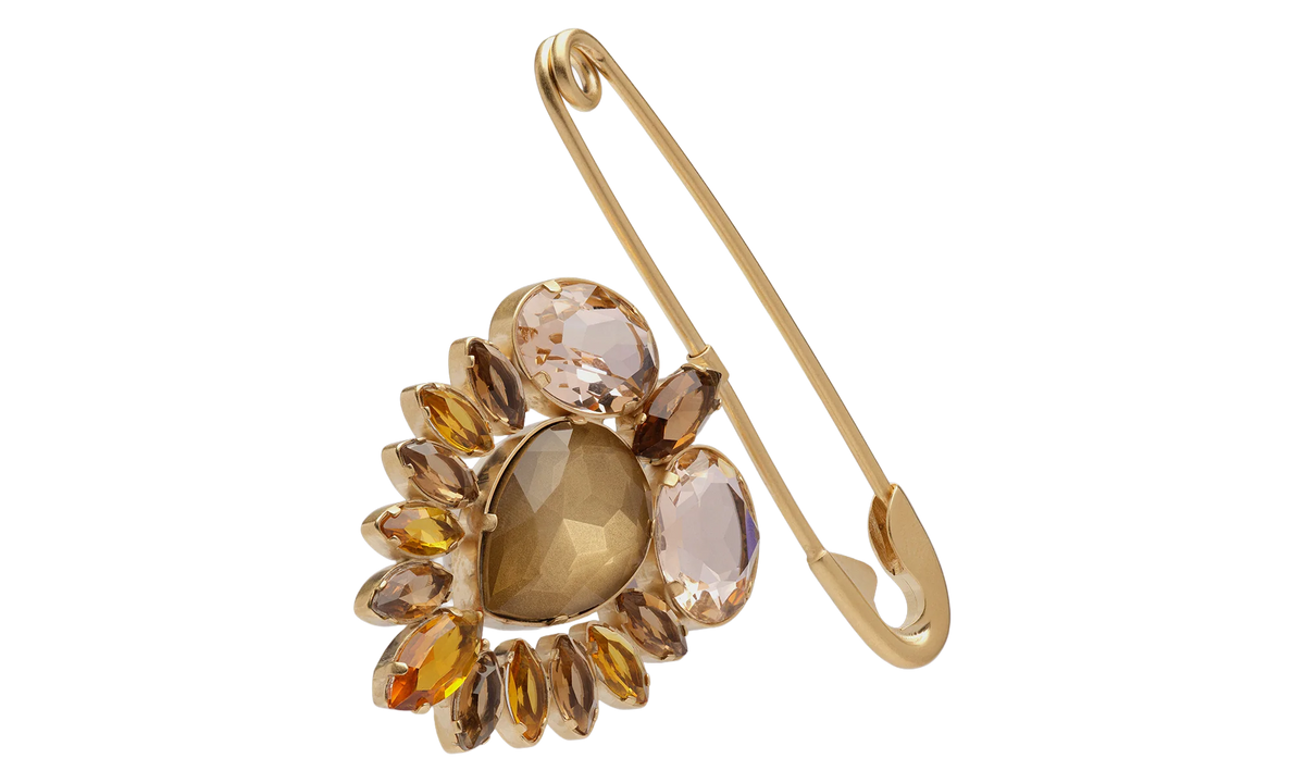 GEMSTONE BROOCH "GOLD" SM1VK0012SV0164961