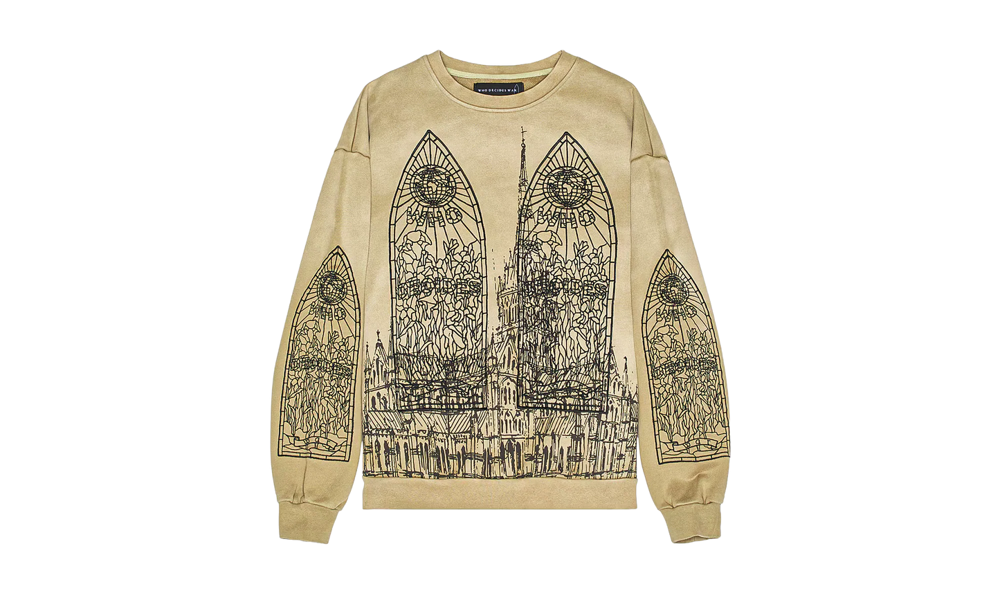 Cathedral Pullover Sweater "Olive" 1110070011FW24