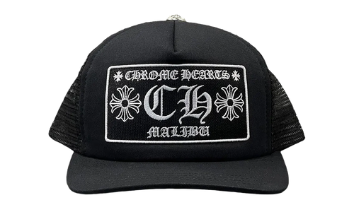 Malibu Trucker Hat "Black" CHRM0837
