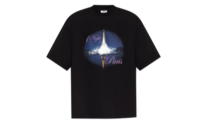 Night in Paris Oversized T-Shirt "Washed Black" UH76TR410B WASH
