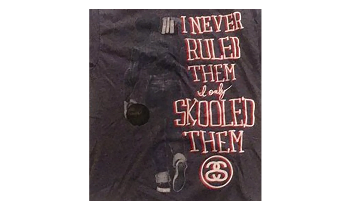 I Never Rule Them tee "Vintage Black" STUS389
