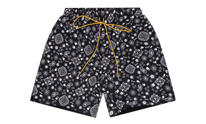 Ssense Exclusive Bandana Shorts "Black" SEBSG001