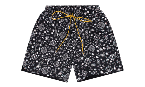 Ssense Exclusive Bandana Shorts "Black" SEBSG001