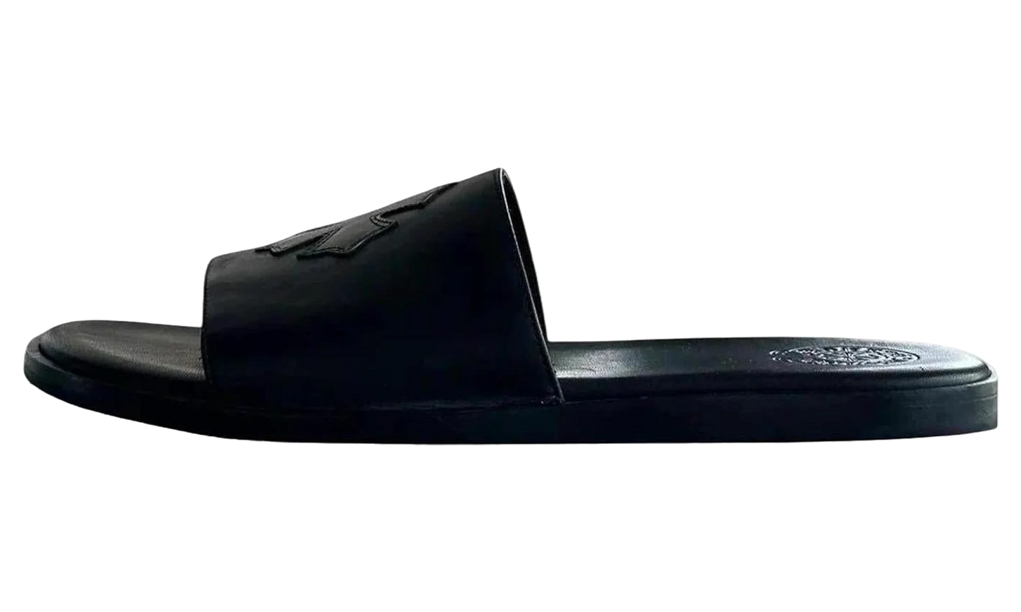 Leather Slides "Black" CHRM0969