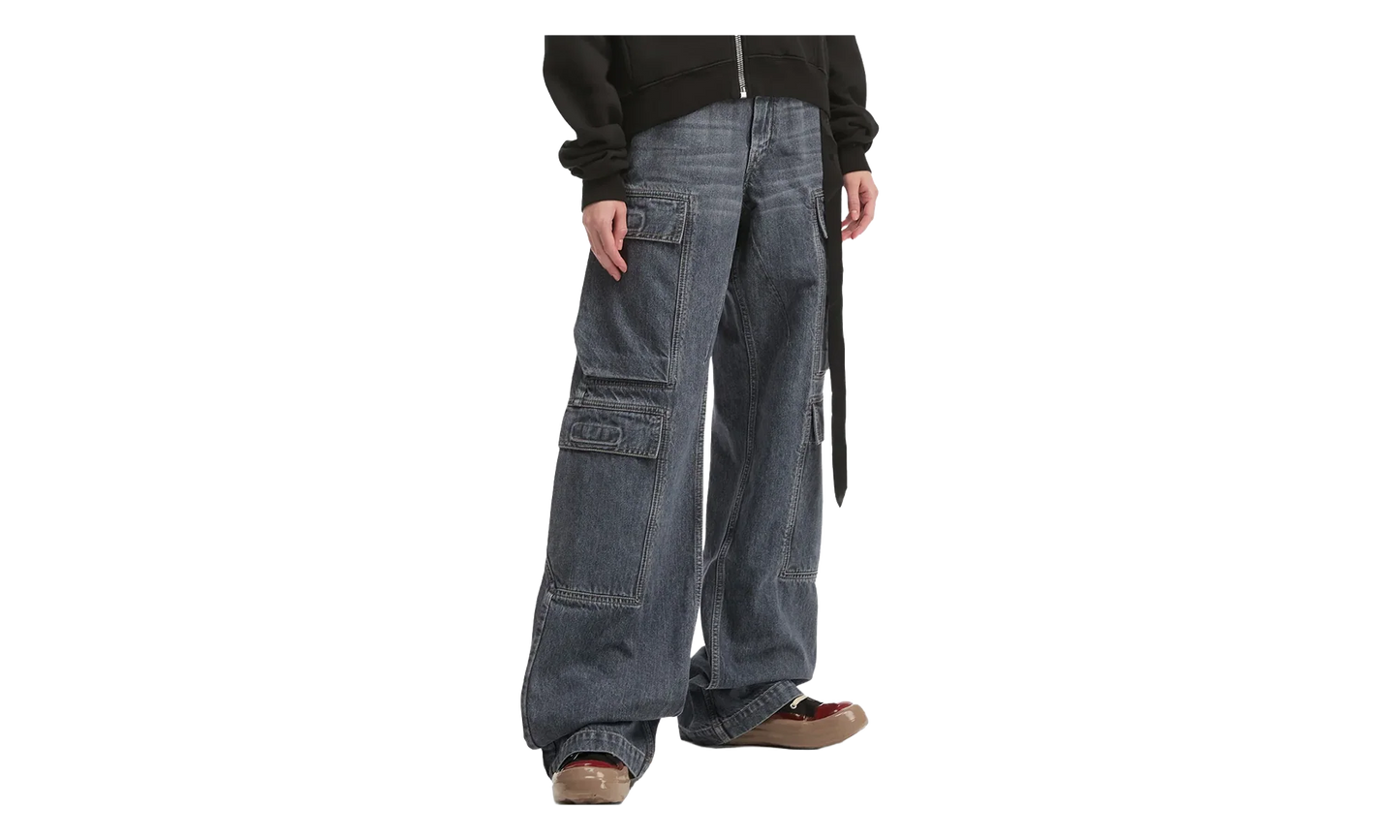 Double Cargo Jeans WMNS "Washed Grey" DS02E7308 DGY 58