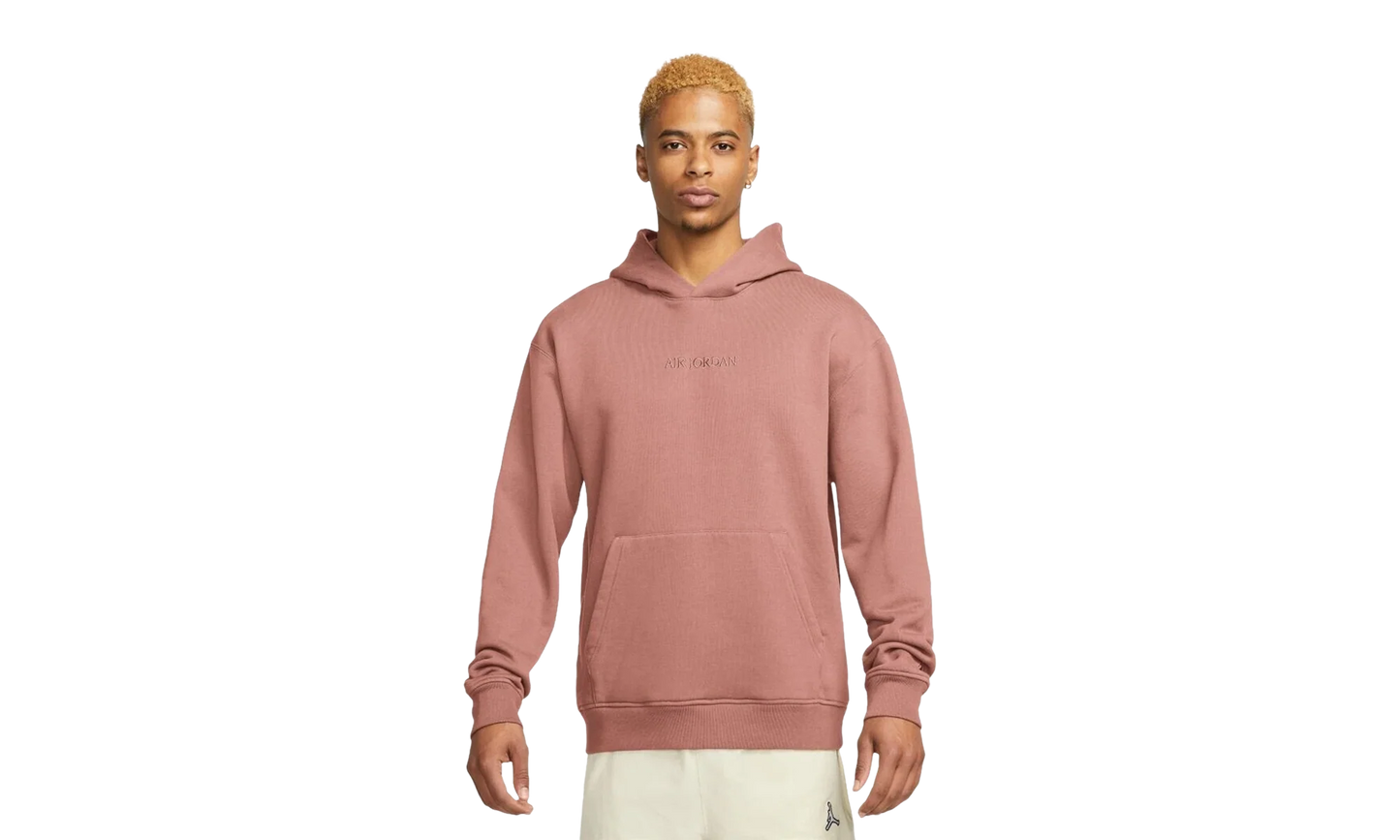 Jordan Wordmark Hoodie "Rust Pink" FJ1966 685