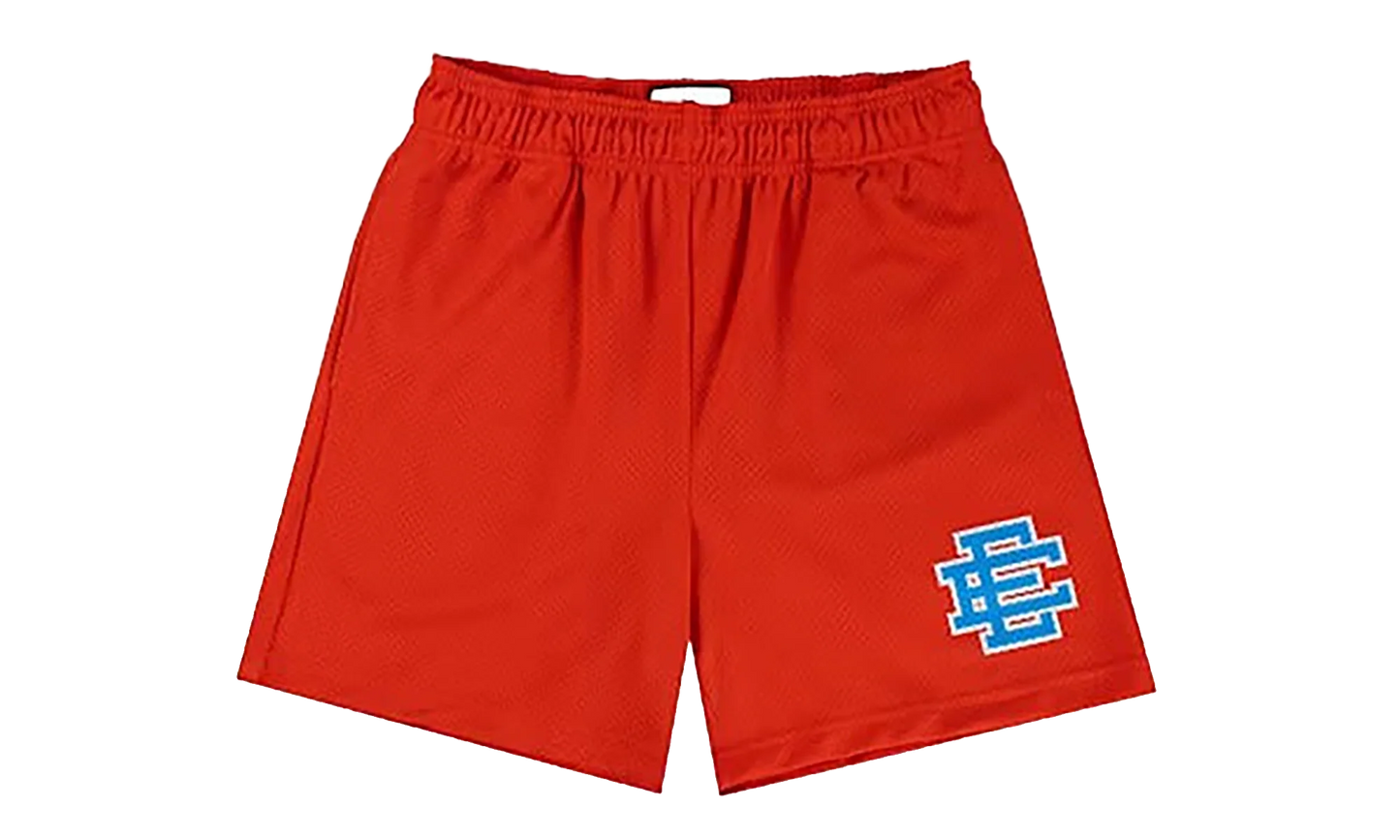 EE Basic Shorts "Scarlet / Blue" EE234
