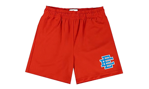 EE Basic Shorts "Scarlet / Blue" EE234