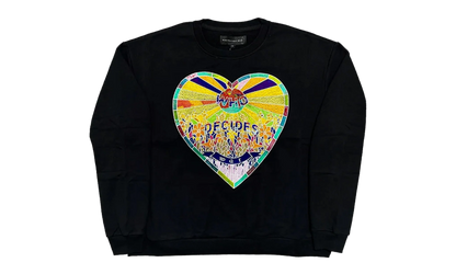 Endearment Crewneck Sweatshirt "Coal" 231389M204033