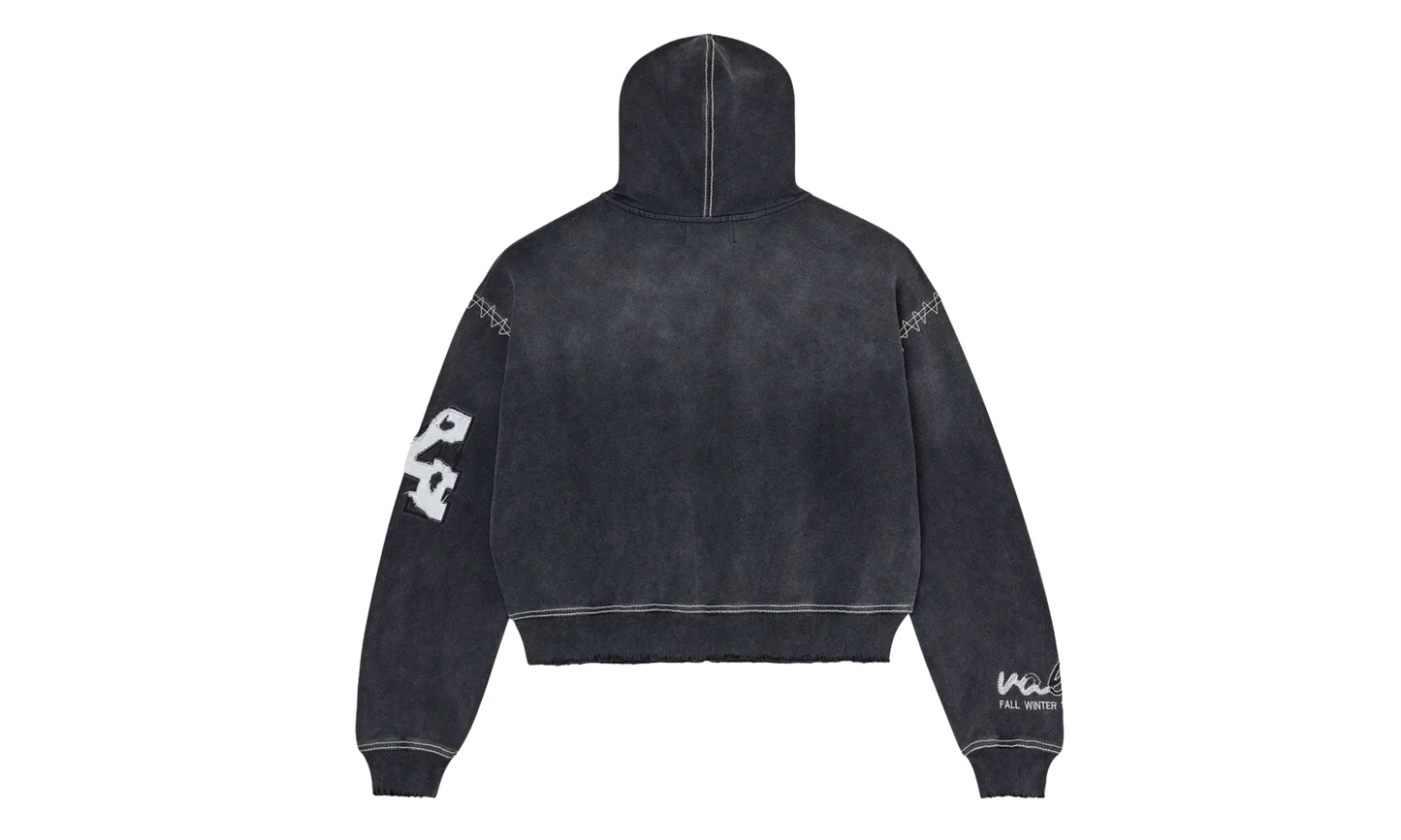 Sunny Zip Up Hoodie "BLACK" VAL43