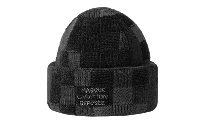 Crush Damoflage Beanie "Black Damoflage" M5029A