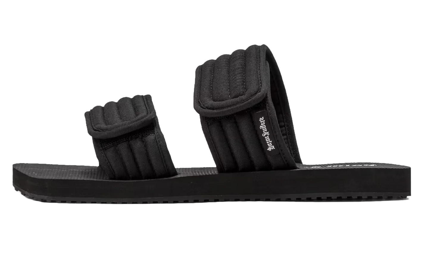 Nylon Strap Sandals "Black" PMIH002S22FAB0011001