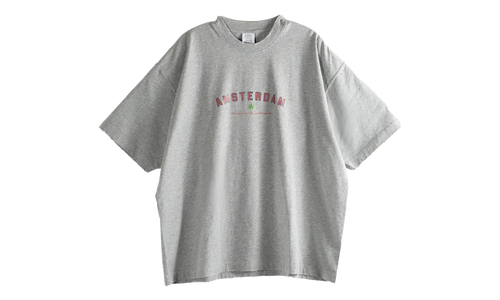 Amsterdam T-Shirt "Grey Melange" ME76TR252GX GREY