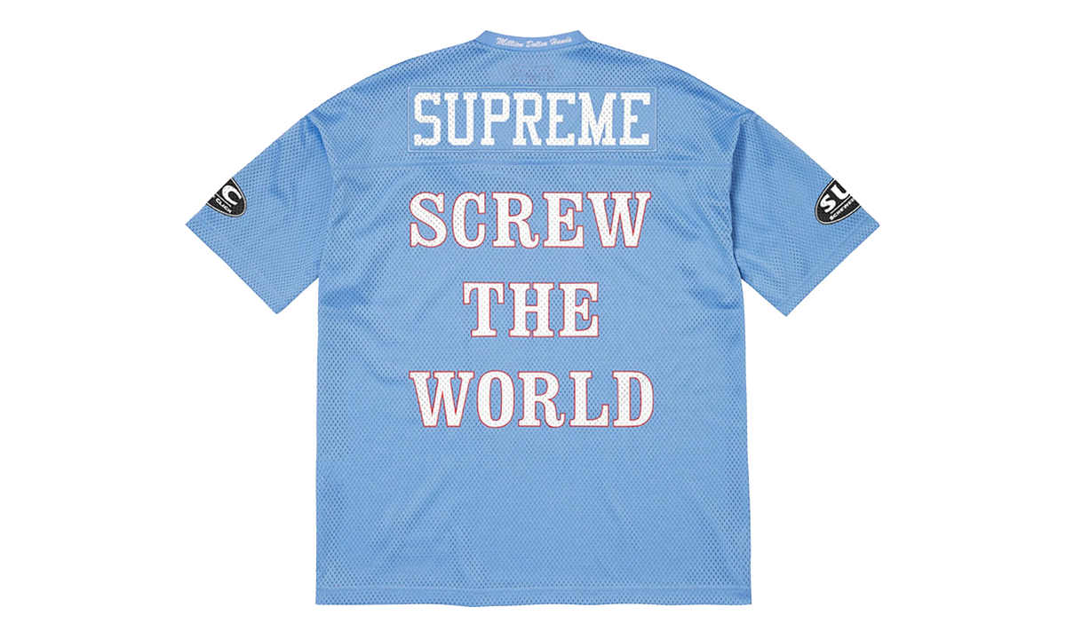 DJ Screw Football Jersey "SS26 - Light Blue" SU27359