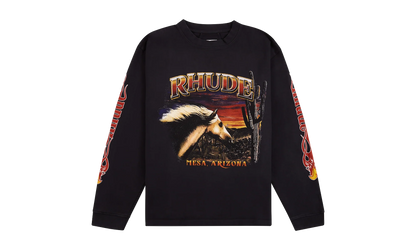 Mesa Stallion Hoodie "Vintage Black" RHFW25HO05012-3169