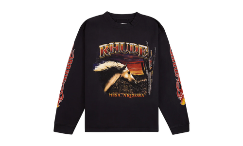 Mesa Stallion Hoodie "Vintage Black" RHFW25HO05012-3169