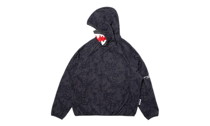 Kazuki Pixelate Camo Shark Relaxed Fit Pullover Hoodie "Charcoal" 1L83114901 CHARCOAL