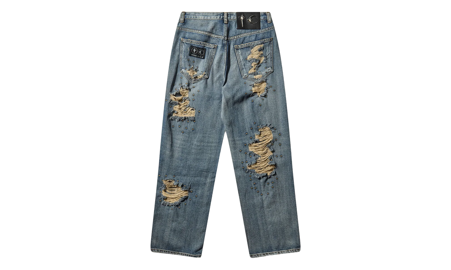Vintage Double Knee Pants "Blue" TC25PT2801