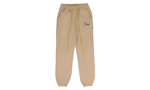 Script Logo Sweatpants "Beige" RHDMBTM0170 BEG
