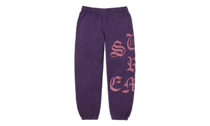 Cut Out Sweatpants "SS26 - Purple" SU27151