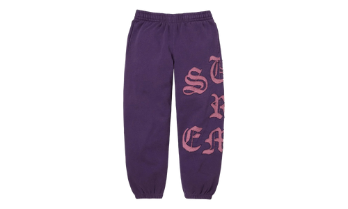 Cut Out Sweatpants "SS26 - Purple" SU27151