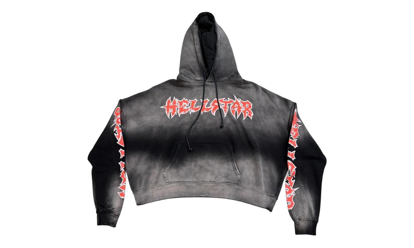 Stars Shine Graffiti Hoodie "Black / Red" HSR251