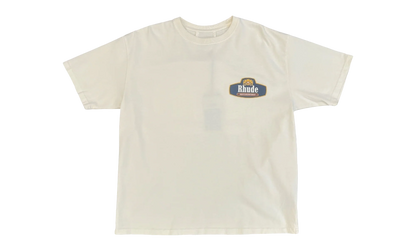 Racing Crest T-Shirt "Vintage White/ Navy" RHSS26TT04012 WHT