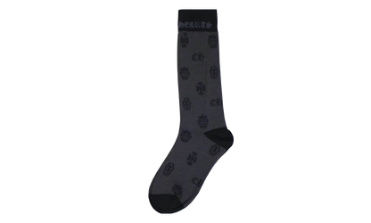 Monogram Socks (3 Pack) "Black / Grey" CHRM0906