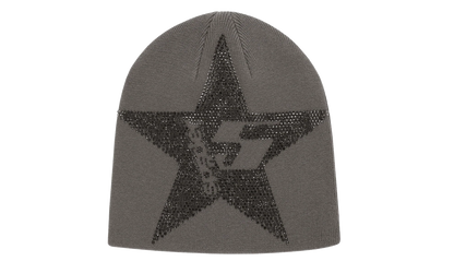 Star Rhinestone Skully "Slate Grey" SP5der313