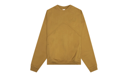 Embroidered Crewneck "Mustard" RHFW22SW050121210121