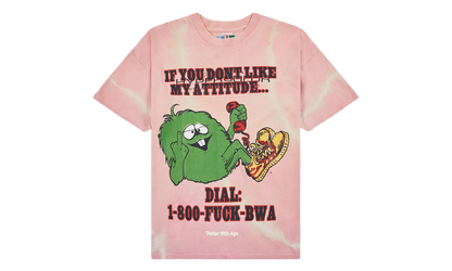 Dickhead Tee "Pink Washed" BWA62