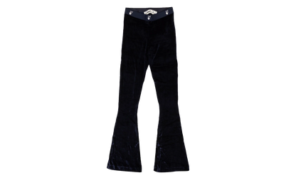 Velour Flared Leggings "Blue" 95 OFW 1801