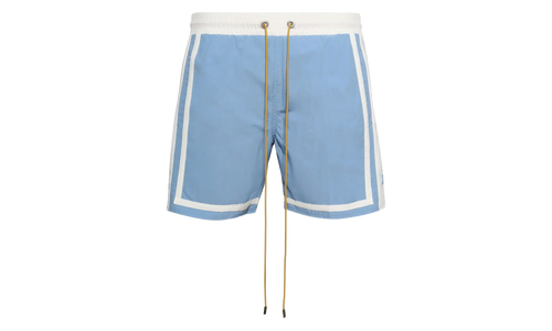 Rhude Moonlight Short Powder "Blue/Off-White" RHSS25SH03005