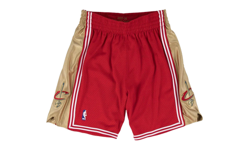 NBA Authentic Shorts "2003-04 Cleveland Cavaliers - Red / Gold" 369PCVW03CCA