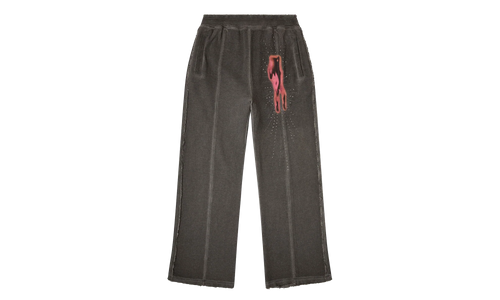 Treated Cotton Fleece Sweatpants "Grey" A199580DCCD9CBA