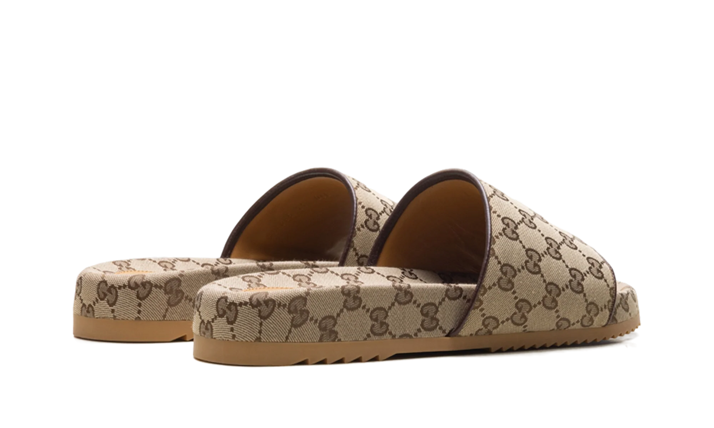 GG Slide "Beige Canvas" 624695 H6320 9763