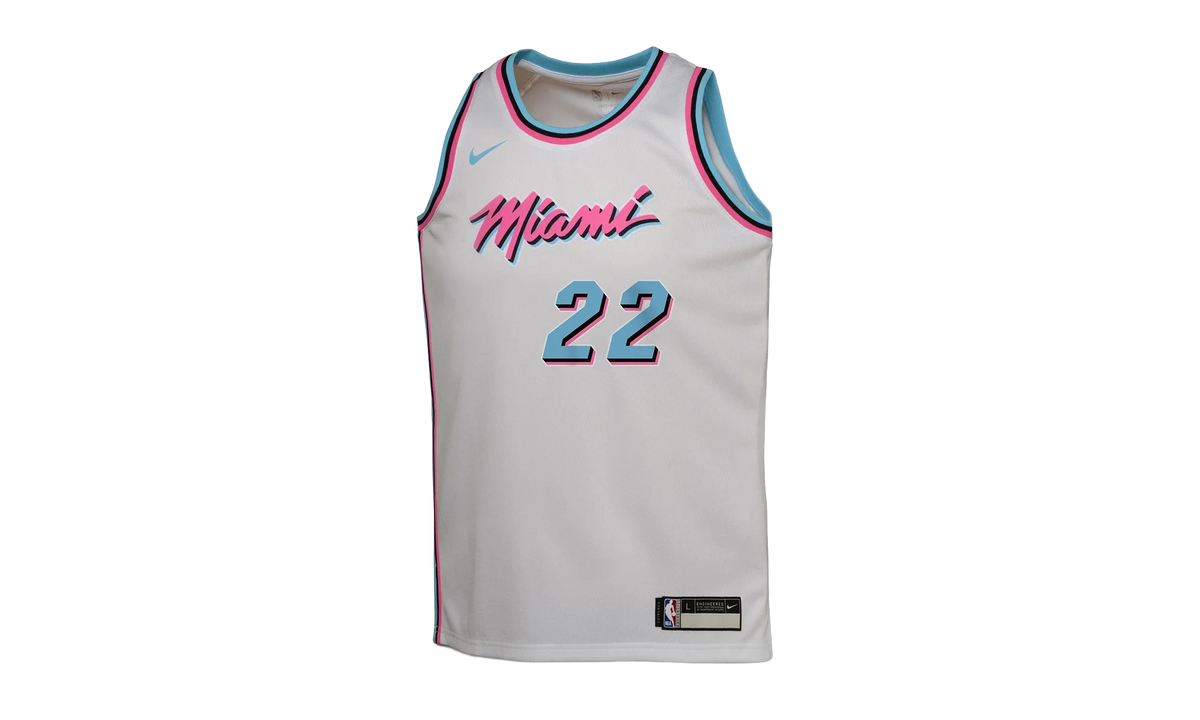 NBA MIAMI HEAT 2024-25 SWINGMAN PLAYER CITY EDITION JERSEY GS "22 BUTLER - WHITE" 9Z2B7BY1P17 HEAJB