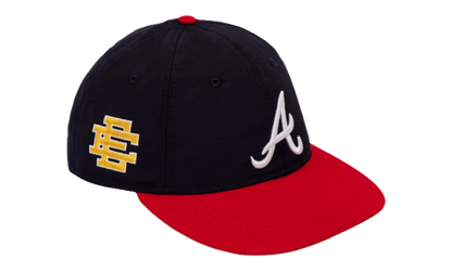 59FIFTY MLB NY19 ATLANTA BRAVES FITTED HAT "ERIC EMANUEL - Navy/ Red" EE418