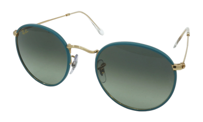 ROUND FULL COLOR SUNGLASSES "PETROLEUM ON LEGEND GOLD" RB3447JM-9196BH_50