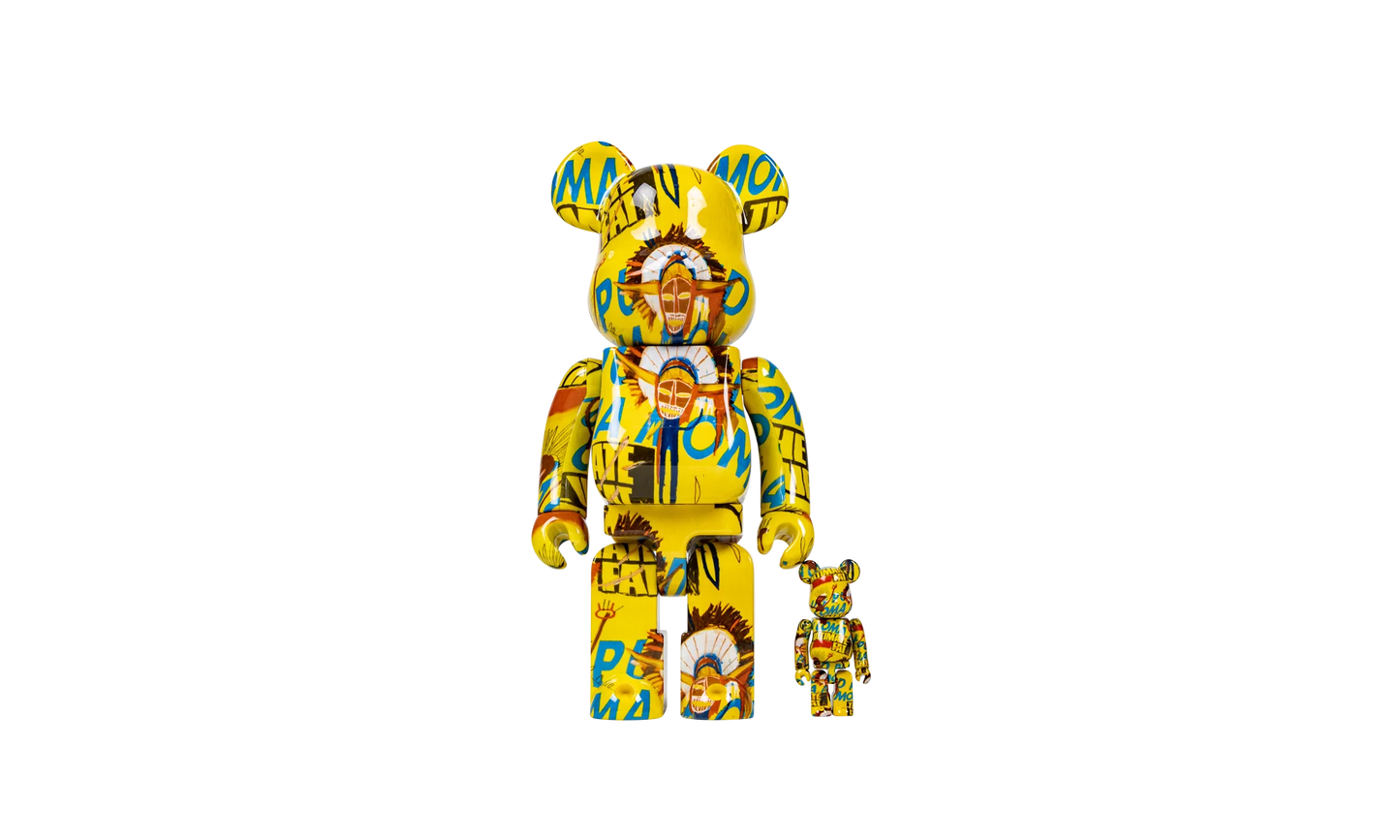 BE@RBRICK Andy Warhol × JEAN-MICHEL BASQUIAT #3 10 "100% and 400%" 4530956596310