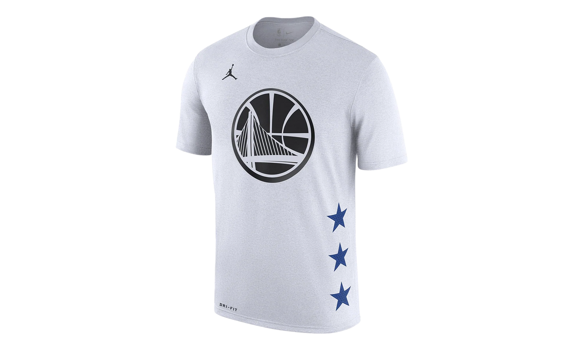 Air Jordan NBA GSW 2019 NBA All-Star T-Shirt "Stephen Curry - White" BQ2507 106