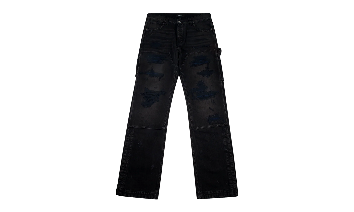 DENIM CARPENTER JEAN "Aged Black" SS22MDF008